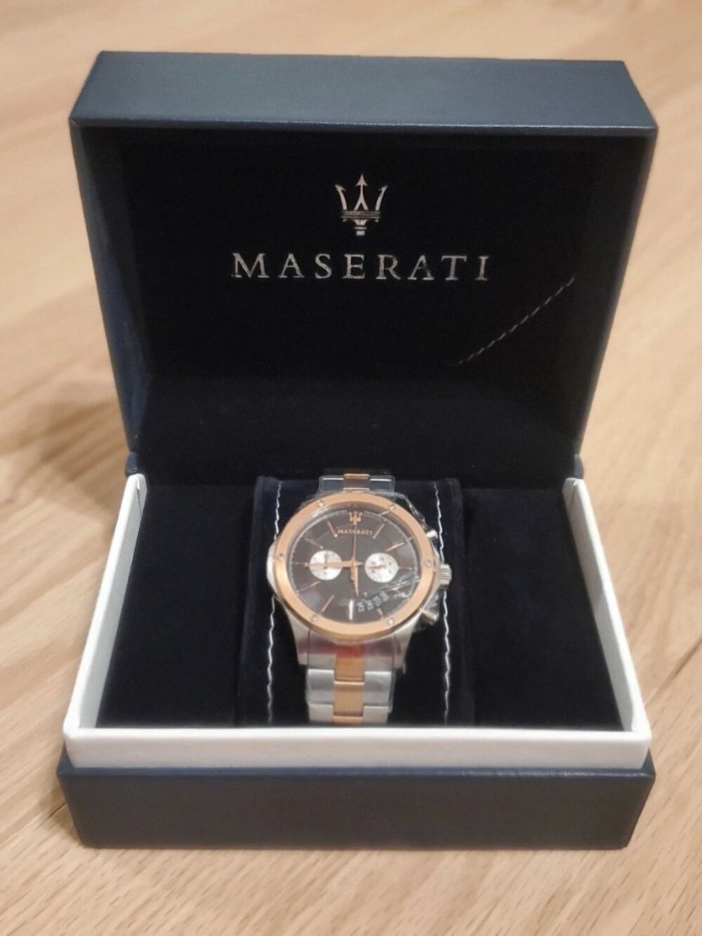 Maserati Two Tone Watch